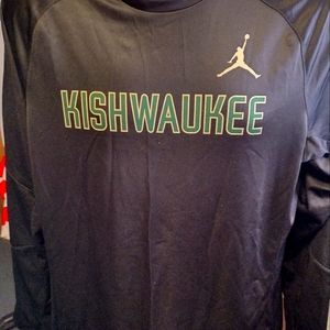 men's Unisex Nike Long Sleeve Shirt size Large